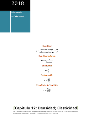 Capítulo 12: Densidad; Elasticidad